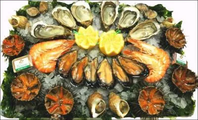Que voyez-vous sur ce plateau de fruits de mer ? (Vous pouvez agrandir la photo)
