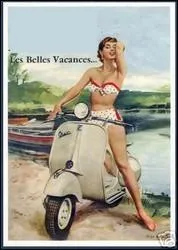 Ce scooter italien a connu un triomphe dans les annes 50. Sous quel nom le connait-on mieux ?