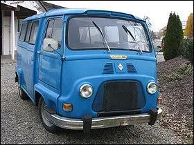 La Renault Estafette est une camionnette construite par Renault d'octobre 1959  1980. Quelle est sa particularit dans la marque ?