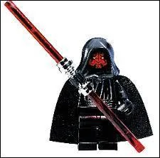 Je m'appelle [ ... ] et j'ai tu le personnage de la question prcdente. J'ai deux sabres lasers rouges et je suis trs bien reprsent en Lego ! Qui suis-je ?