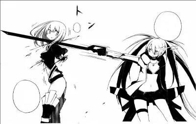 Quelle tait la stratgie de Black Rock Shooter pour battre Mefe dans 'Black Rock Shooter : The Game' ?