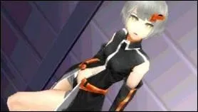 Qui est cette fille pour Black Rock Shooter dans 'Black Rock Shooter : The Game' ?