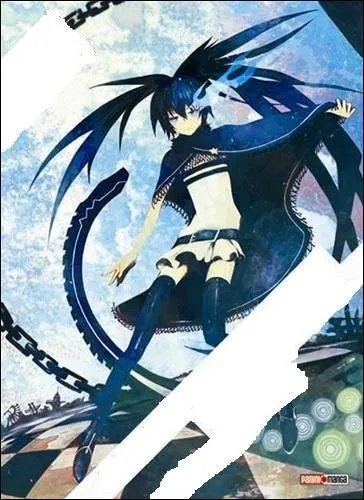 Comment s'appelle le manga de 'Black Rock Shooter' qui a cette image en premire couverture ?