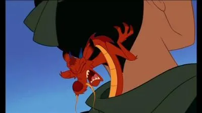 Qui sauve Ping, Mushu et Khan d'une chute mortelle ?