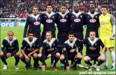 Contre quel autre club franais ont perdu les girondins de Bordeaux en 2010 en ligue des champions ?