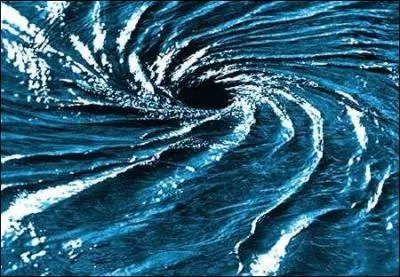 Lorsqu'on vide une baignoire dans l'hmisphre nord ...