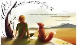 Le renard lui explique le sens du mot ...