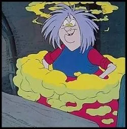 Pendant le duel, en quel animal Madame Mim se transforme-t-elle la septime fois ?