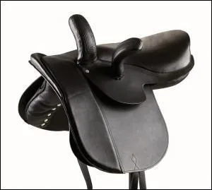 La selle amazone possde des  fourches .