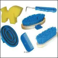 Quel est le bon ordre des oprations de pansage si 1=brosse douce, 2=cure-pied, 3=ponge, 4= poussette, 5=bouchon, 6=trille ?