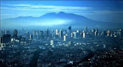 Laquelle de ces villes s'enfonce lentement sous la mer ?