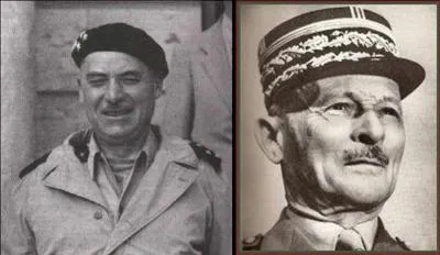 Les 18 et 20 novembre, les nazis obligent Ptain  limoger un gnral franais. Il le fit ! Quel est ce gnral et par qui fut-il remplac ?