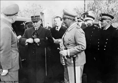 Le 01 dcembre, les marchaux Ptain et Gring se rencontrent en Bourgogne. Quel est le rsultat de cette rencotre ?