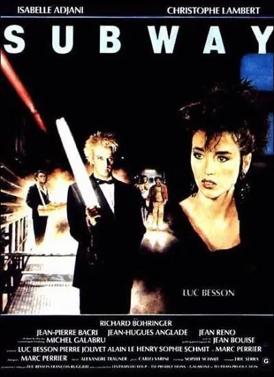 Quel acteur joue dans le film 'Subway' sorti en 1985 ?