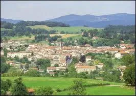 Quelle est cette cité auvergnate, ancienne capitale du textile en Livradois qui a conservé une belle halle ?