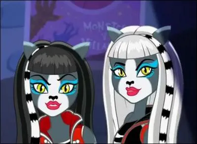 Cette mchante a aussi 2 meilleurs amis qui sont aussi soeurs jumelles, qui sont-elles ?