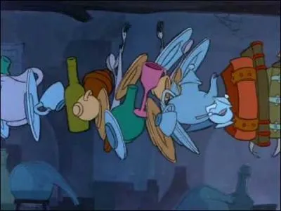 Quel personnage interprte la chanson  Higitus Figitus  ?