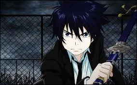 Okumura Rin est dans l'anim 'Ao No Exorcist'.