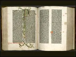 En quelle anne fut imprime cette bible ?