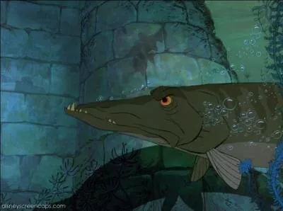 Alors qu'il est un poisson, par quelle crature Arthur manque-t-il de se faire dvorer ?