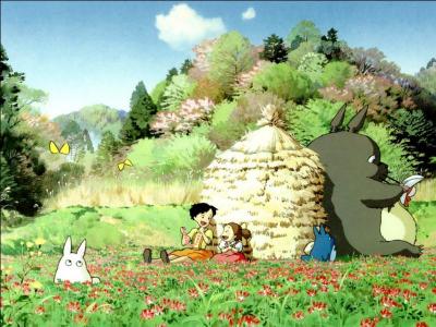 Dans quel film d'animation Totoro fait-il une apparition sous la forme d'une peluche ?
