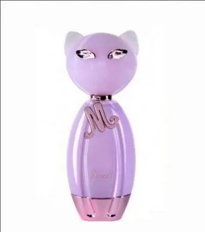 Ce parfum s'appelle  Meow  et a t cr par...