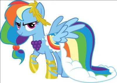 Comment est Rainbow Dash ?
