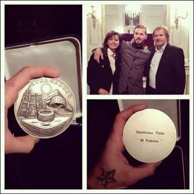 Quand a-t-il reu sa mdaille d'honneur,  Strasbourg ?