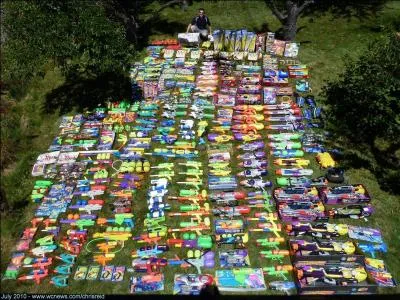 Au Cambodge, quelle  arme  ne doit pas tre utilise le nouvel an pour le fter ?