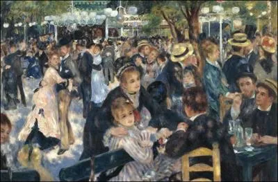 De qui est la peinture "Le Bal du moulin de la Galette" ?