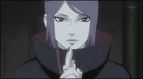'Naruto Shippuden' : Konan, membre de l'Akatsuki, est une femme ninja du village d'Ame manipulant les origamis.