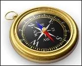 Une boussole indique la direction du...