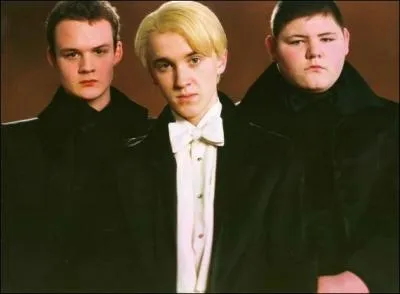Comment s'appellent les copains de Drago Malefoy ?
