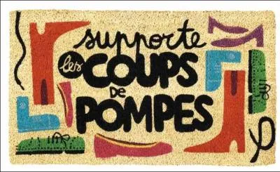 Pour rcuprer son paillasson, il faut le brosser nergiquement, mais qu'est-il conseill de faire avant pour plus d'efficacit ?