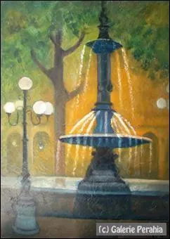 Qui a peint Fontaine du Palais royal ?