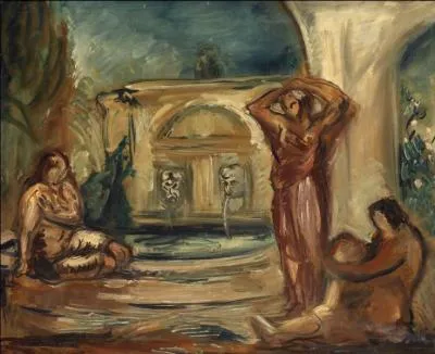 Qui a peint Femmes autour d'une fontaine ?