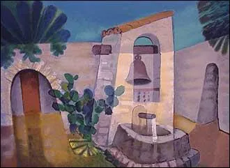 Qui a peint Puits au jardin ?