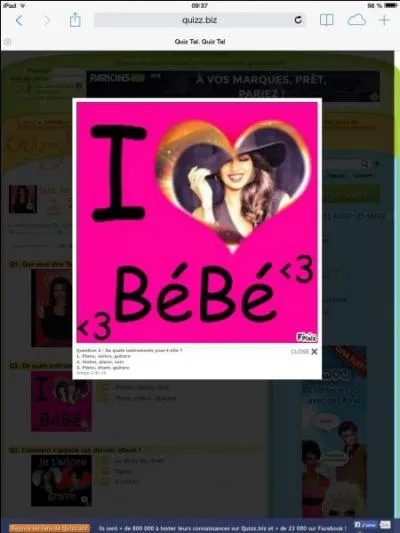 De quels instruments joue-t-elle ?