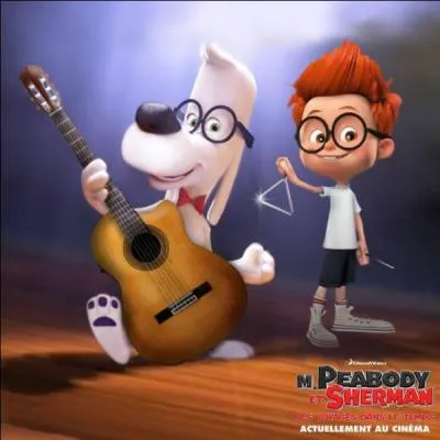 Que donne Mr. Peabody  l'enfant lorsqu'il va  l'cole ?