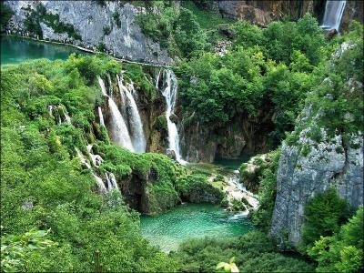 Quel célèbre ensemble de lacs croates est-il classé au patrimoine mondial de l'Organisation des Nations Unies ?