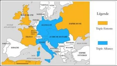 3 septembre 1914 : La France, la Grande-Bretagne et la Russie renforcent leurs accords militaires et donnent ainsi un fondement politique stable  :