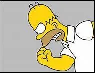 Sur quel parti du corps d'Homer y a-t-il les initiales de Matt Groening ?