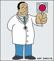 Quand Bart s'est fait piquer par un moustique venant de Chine qui est sortir de son Krusty Burger que lui a dit le Dr Hibert ?