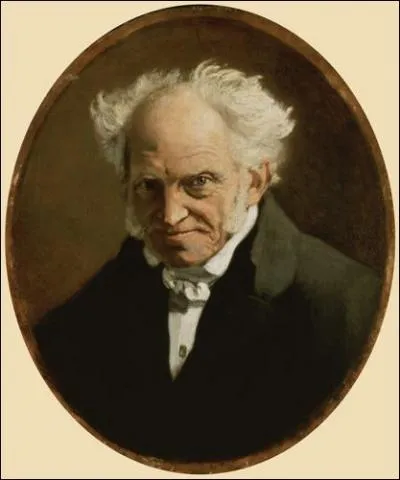 Shopenhauer, philosophe allemand d'un pessimisme noir a crit ...