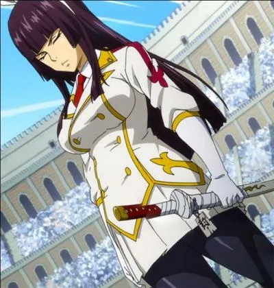 Comment s'appelle la fille qui n'a jamais d�gain� son sabre ?