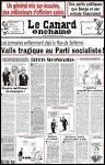 En dcembre 1973, le dessinateur Cabu a surpris de faux employs d'EDF en train de poser des micros dans les locaux du Canard enchan.