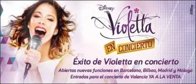 O a-t-elle fait son concert ?