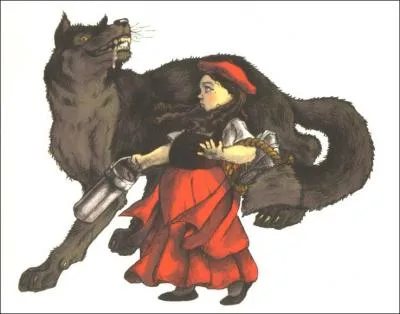 Le CHAPERON ROUGE est un conte