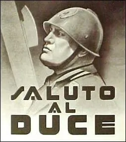 Qui tait surnomm le  Duce  ?