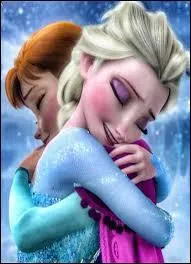  quel moment du film Elsa et Anna font-elles ce clin ? 